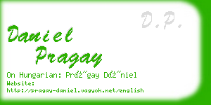 daniel pragay business card